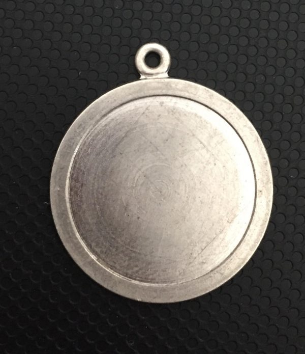 Disc (with Lug) Sterling Silver Stamping (SILD)